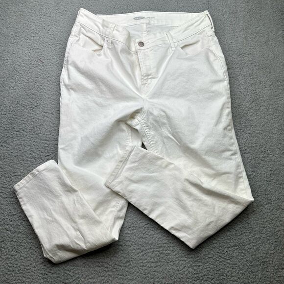 Old Navy Super Skinny Mid rise cropped jeans 14 short - Picture 3 of 4